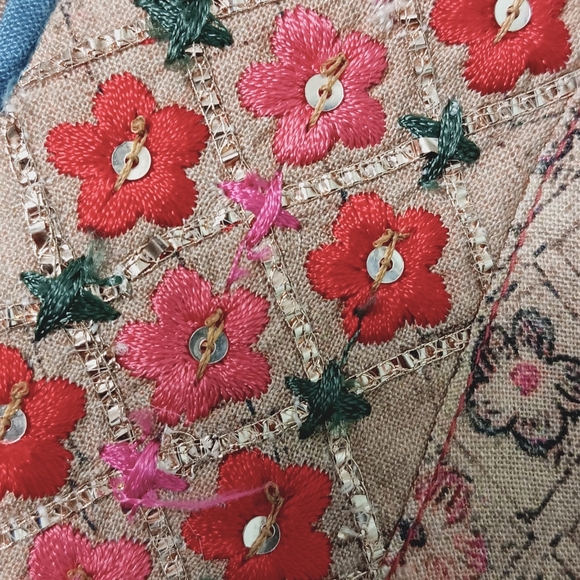 Soft Surroundings Parasol Midi Colorful embroidered Size XS - Picture 5 of 13